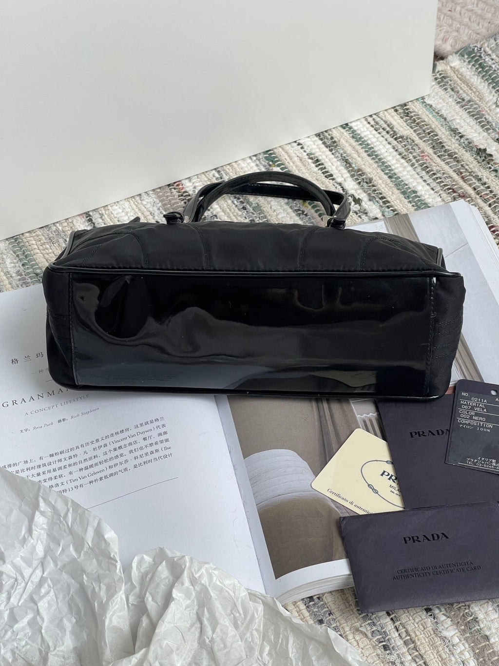 Prada Black Satchel