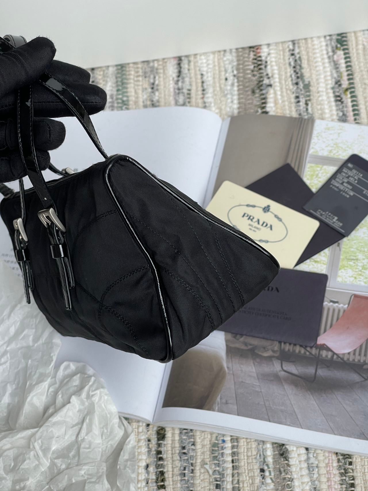 Prada Black Satchel