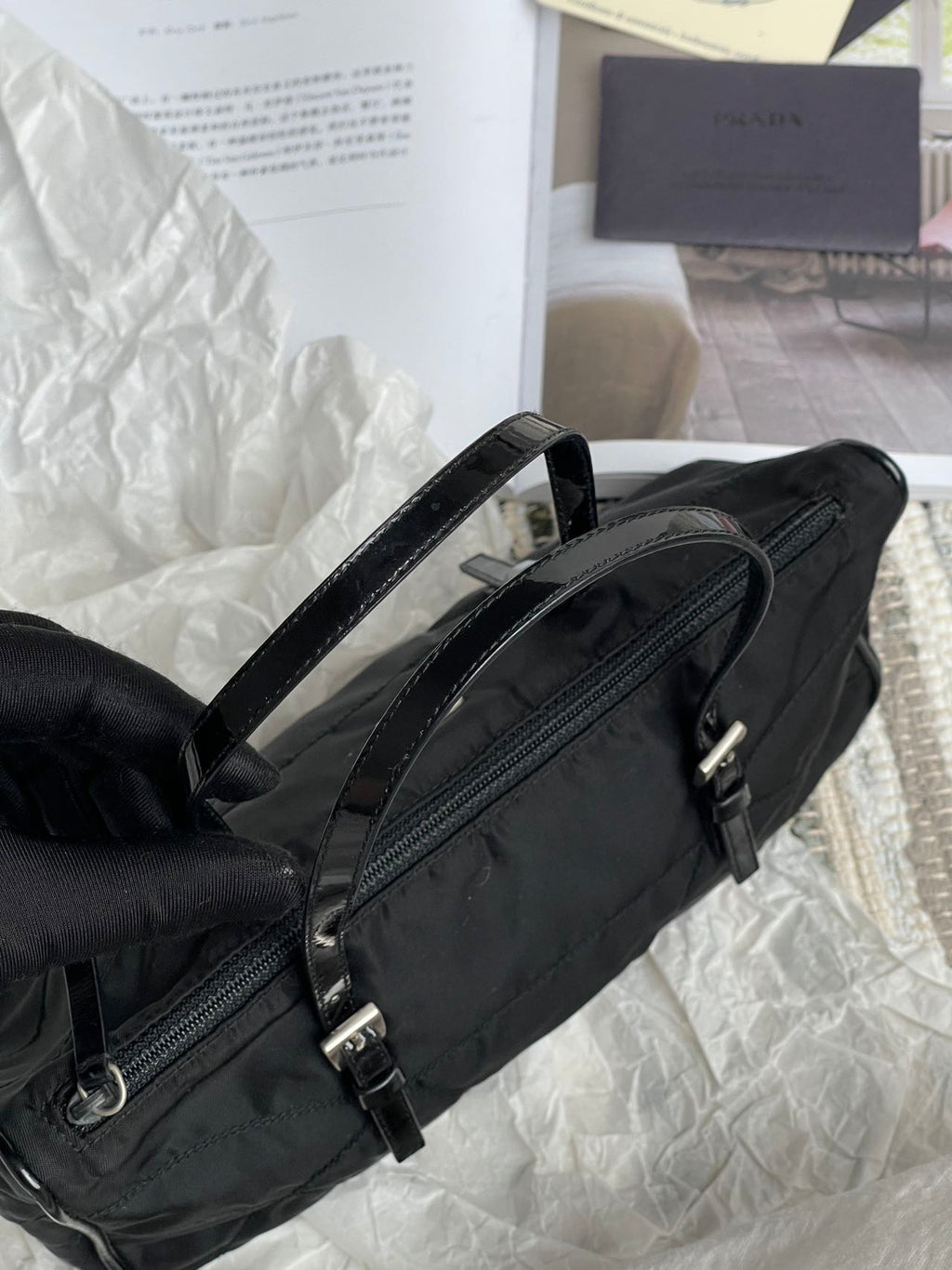 Prada Black Satchel