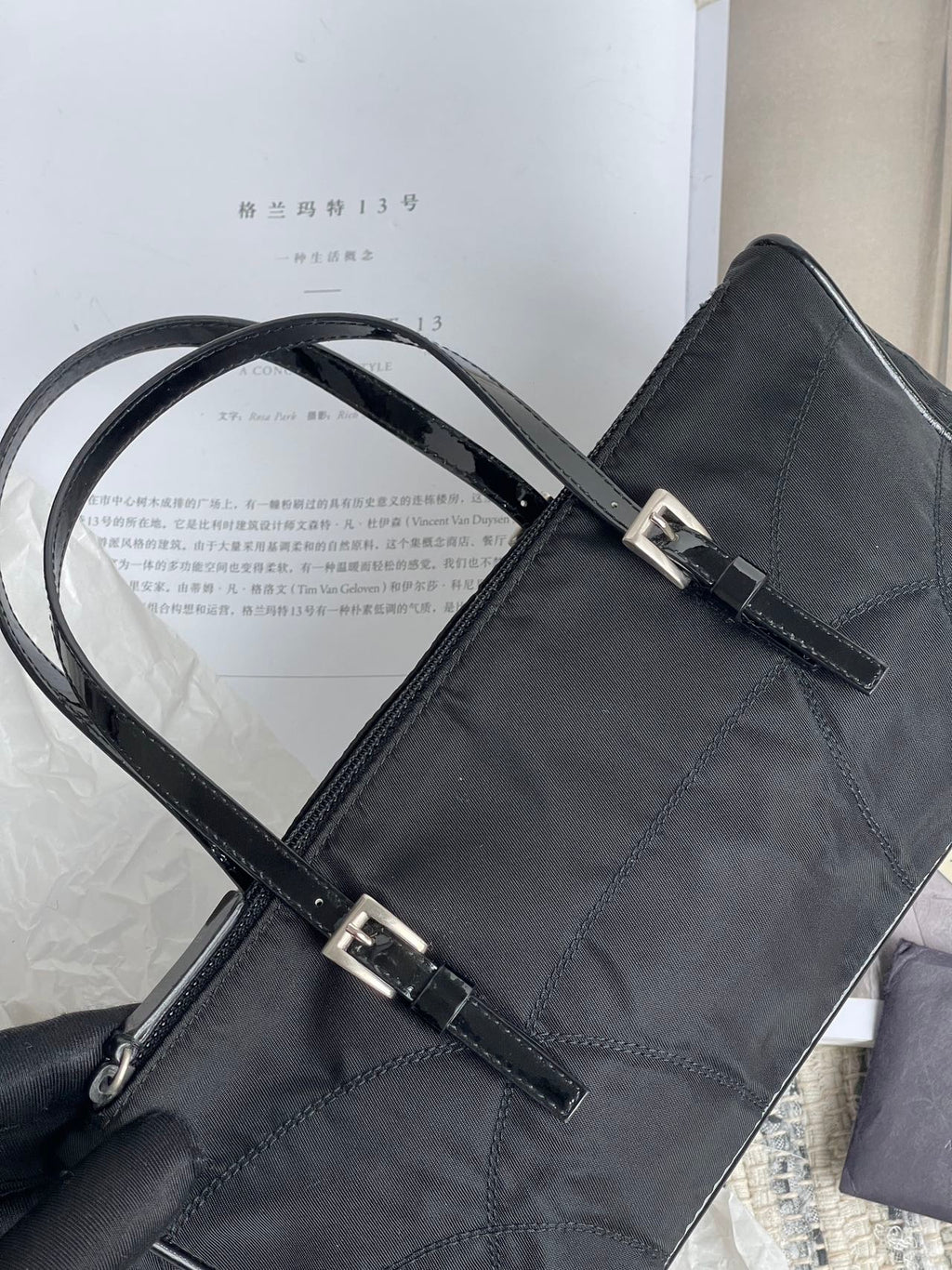 Prada Black Satchel