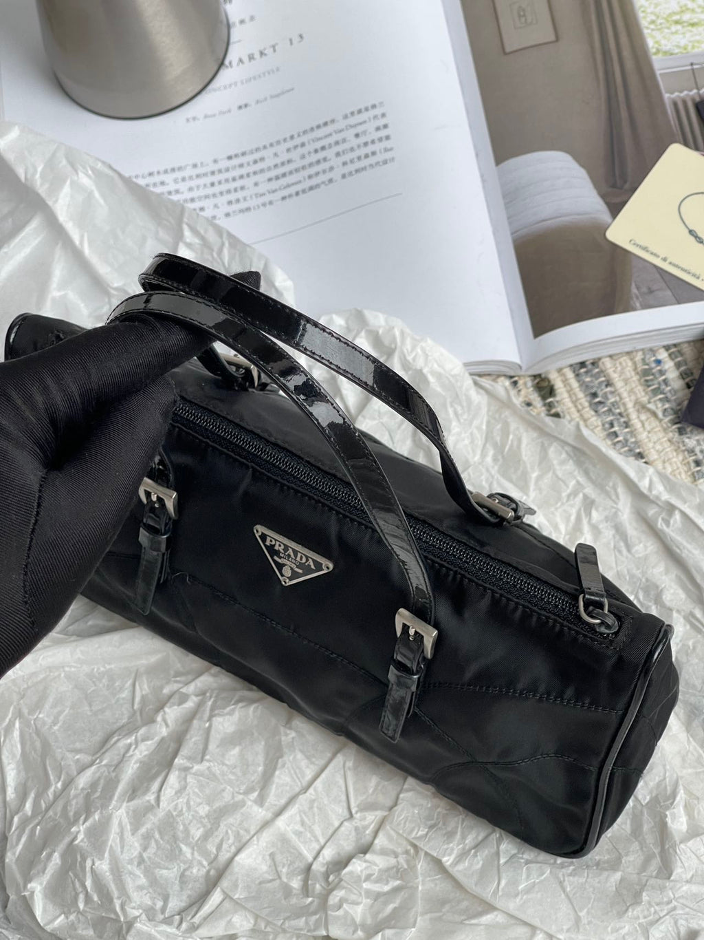 Prada Black Satchel