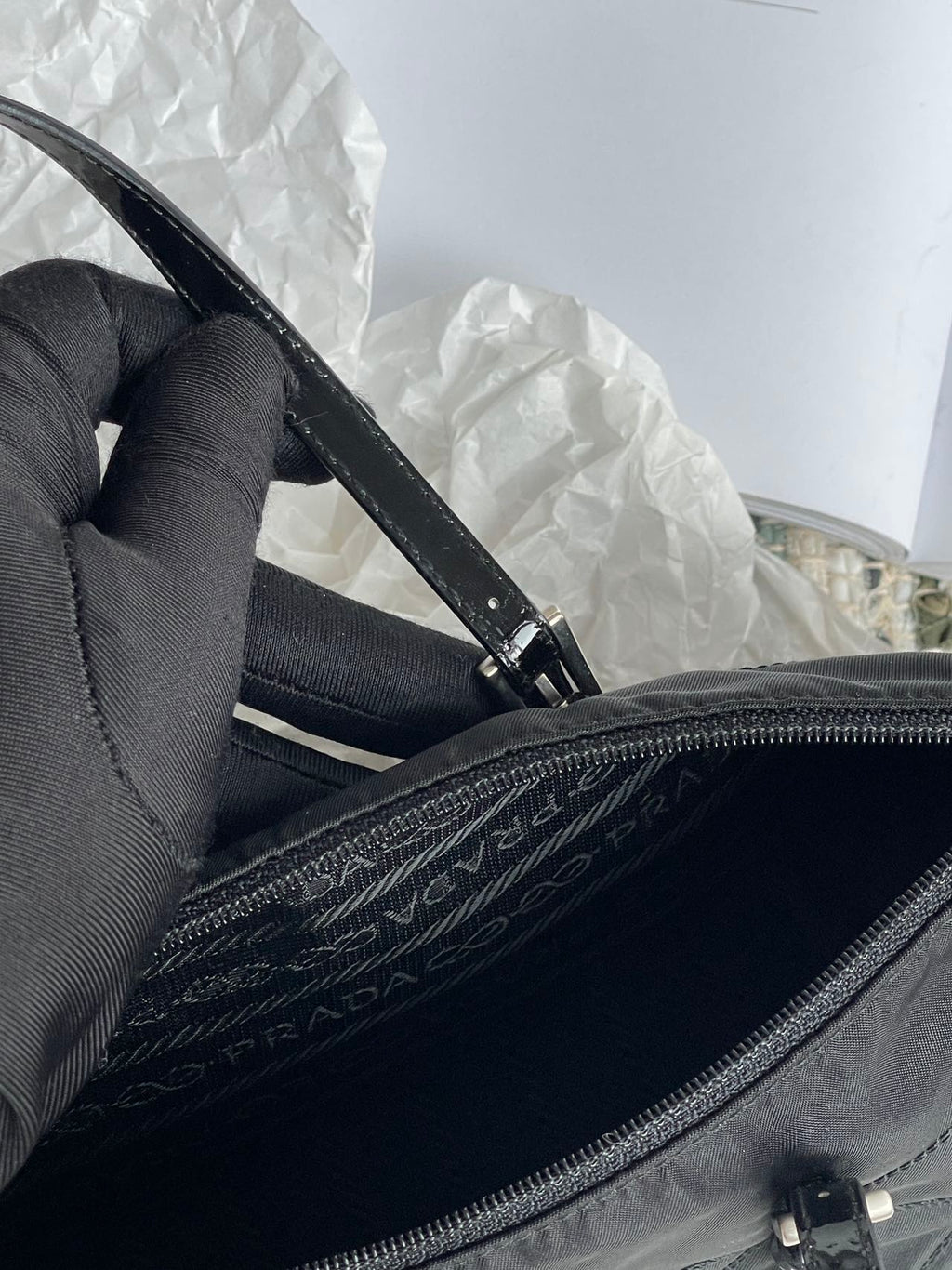 Prada Black Satchel
