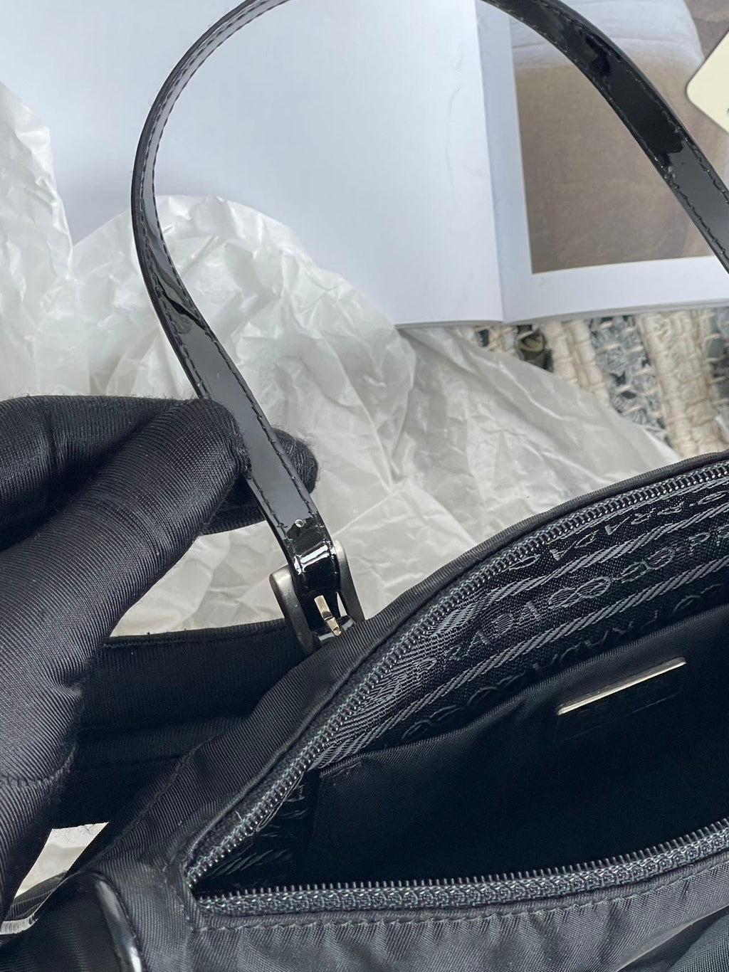 Prada Black Satchel