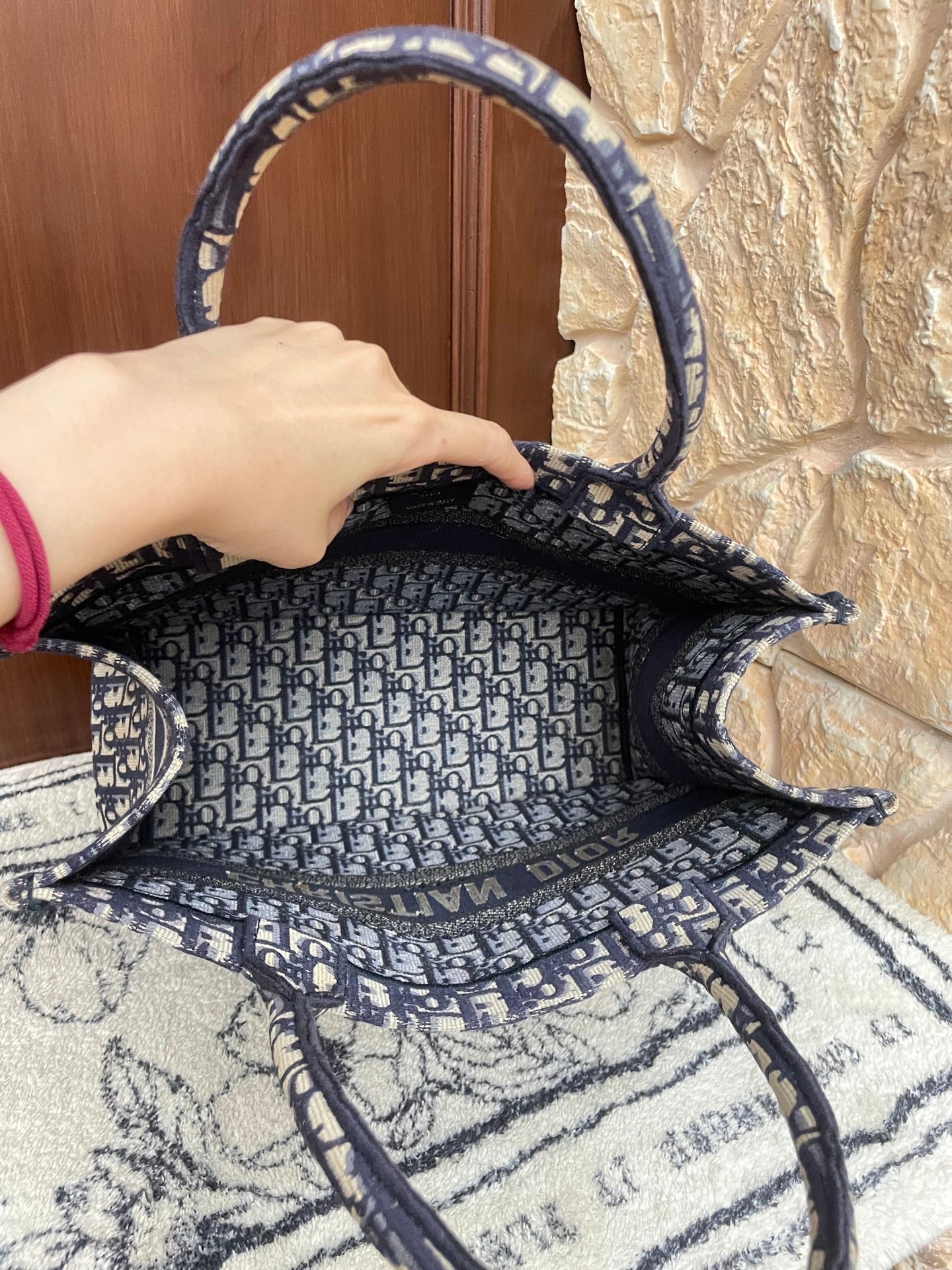 Dior Blue Tote