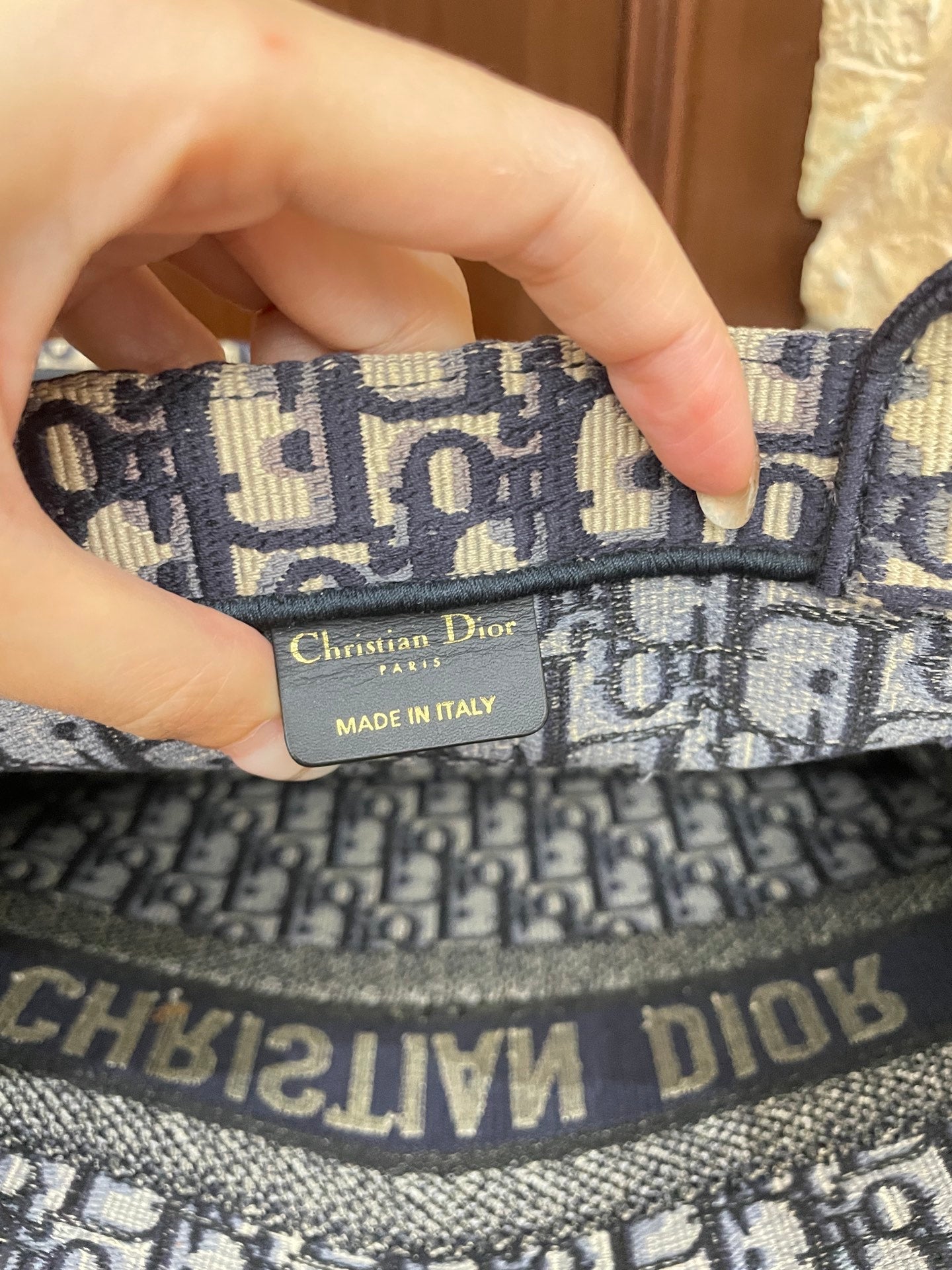 Dior Blue Tote
