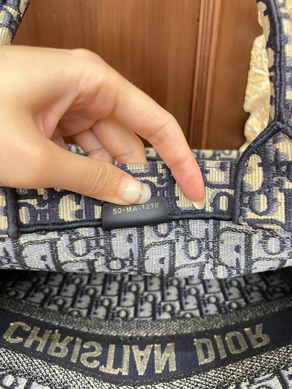Dior Blue Tote
