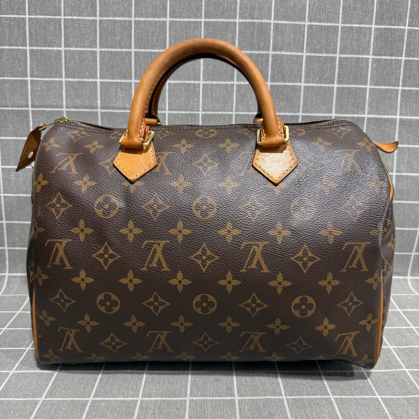 Louis Vuitton Canvas Brown Satchel