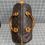 Louis Vuitton Canvas Brown Satchel