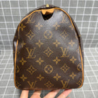 Louis Vuitton Canvas Brown Satchel
