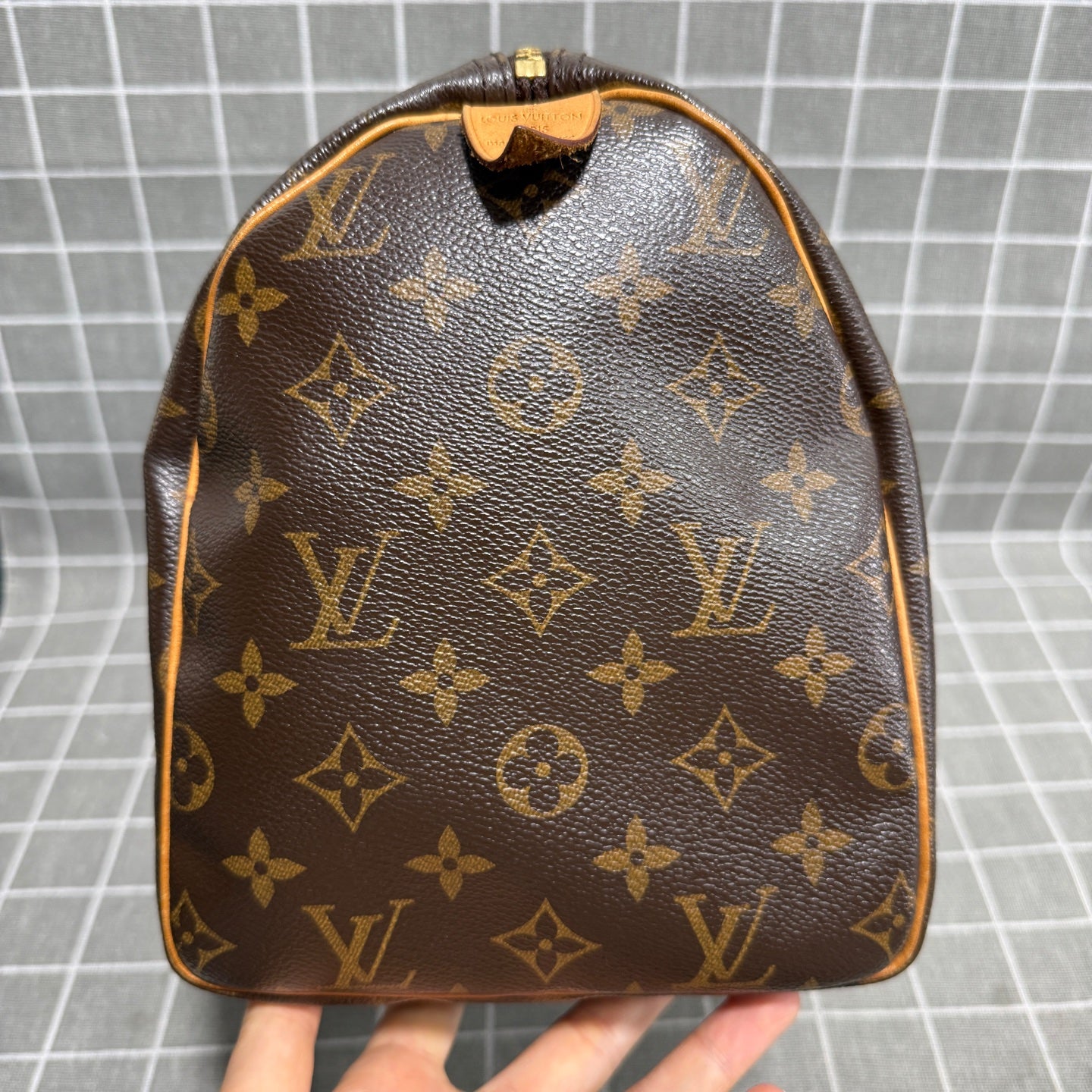 Louis Vuitton Canvas Brown Satchel