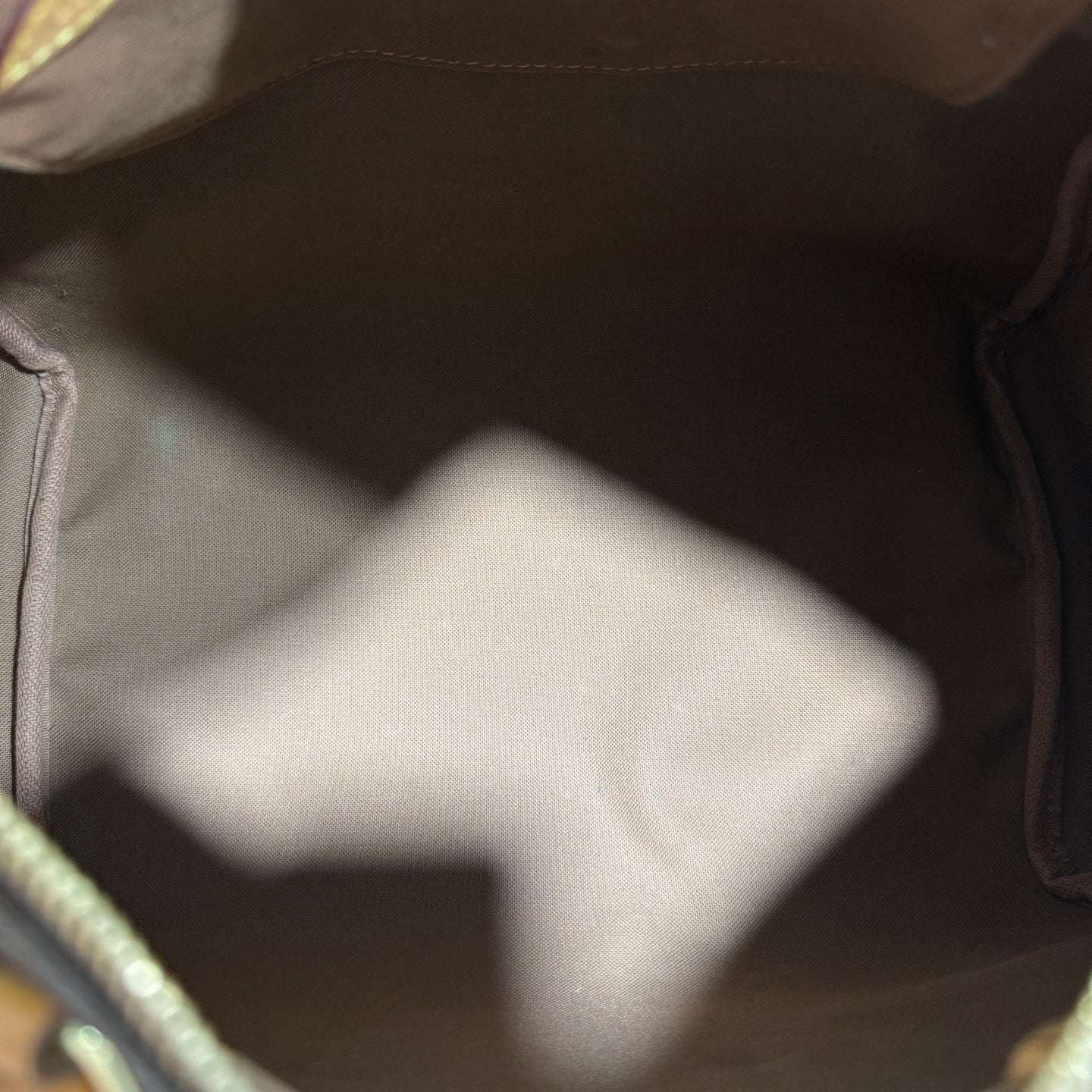 Louis Vuitton Canvas Brown Satchel