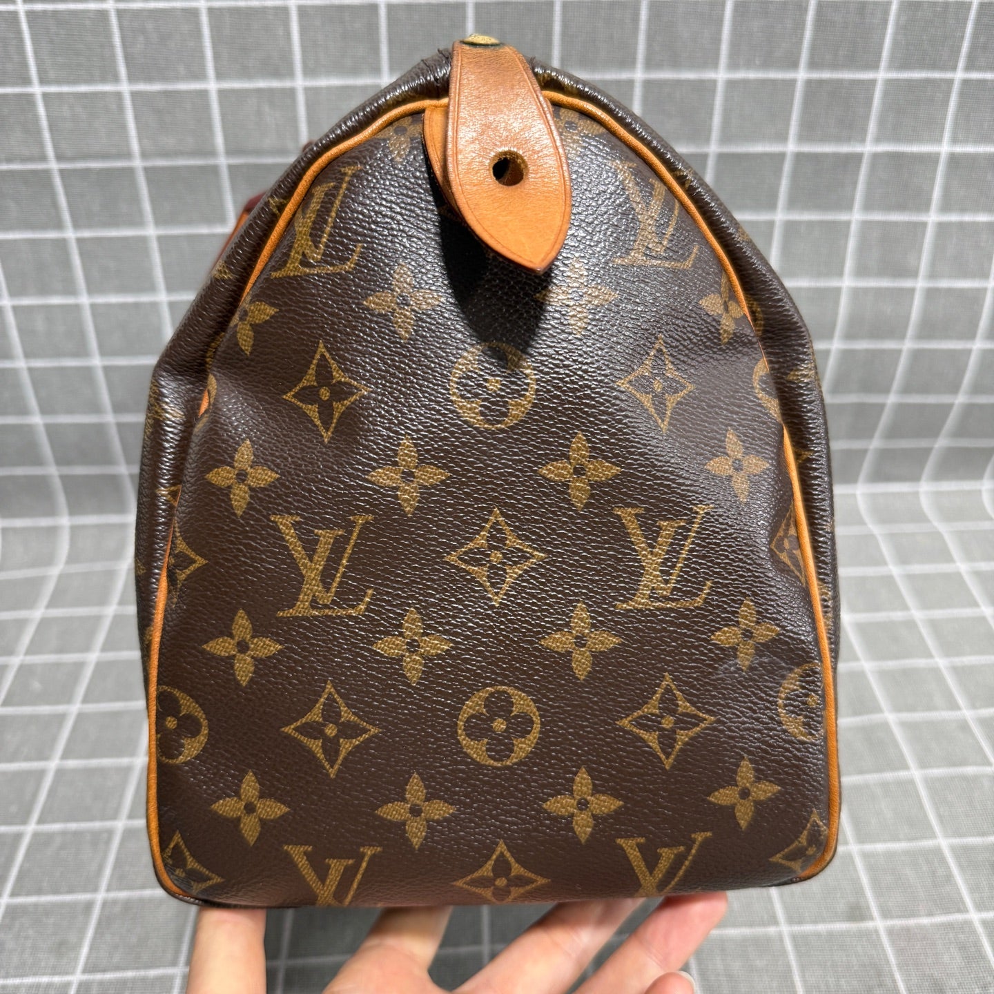 Louis Vuitton Canvas Brown Satchel