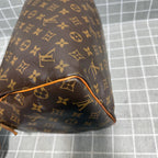 Louis Vuitton Canvas Brown Satchel
