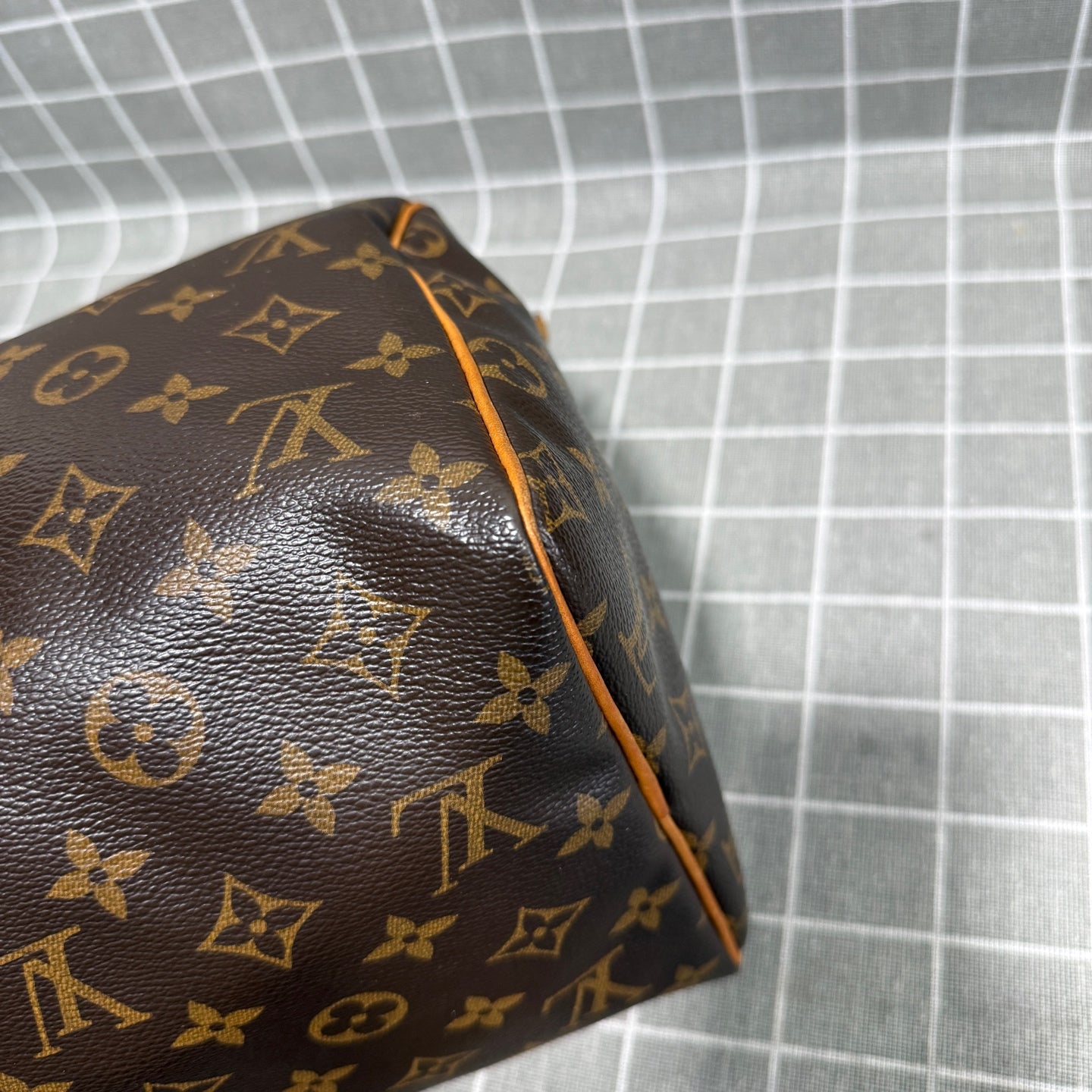 Louis Vuitton Canvas Brown Satchel