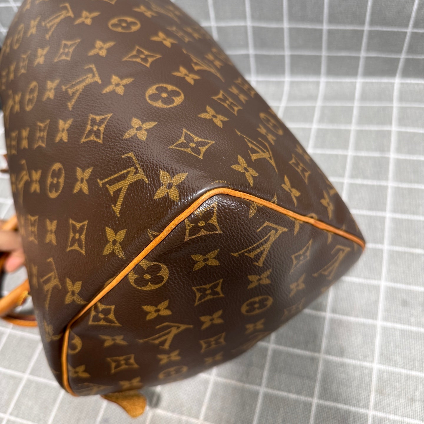Louis Vuitton Canvas Brown Satchel