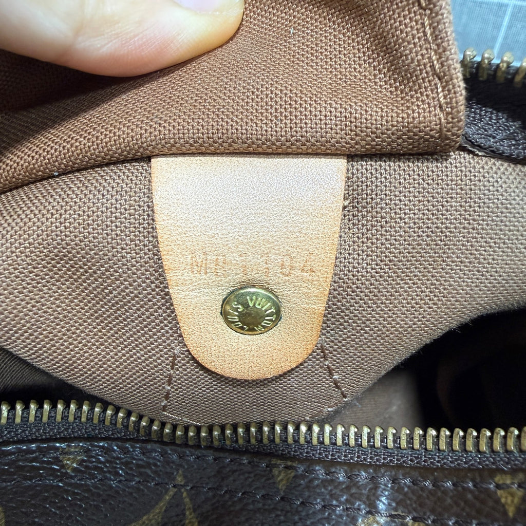 Louis Vuitton Canvas Brown Satchel