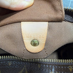 Louis Vuitton Canvas Brown Satchel