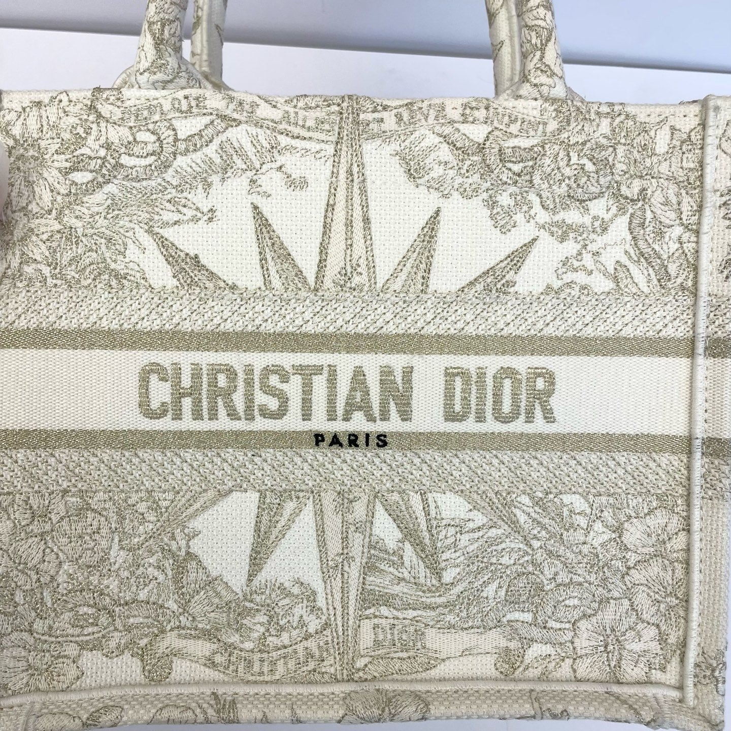 Dior Canvas Gold