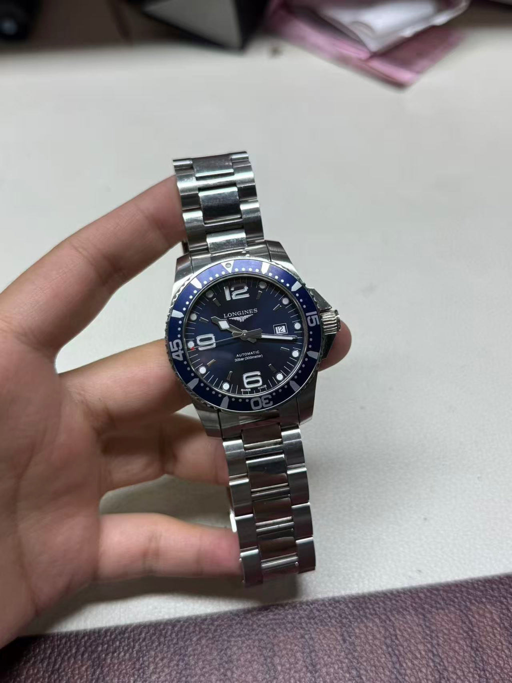 Longines Conquest Diving Series Mechanical watch 44.00mm L3.841.4.96.6