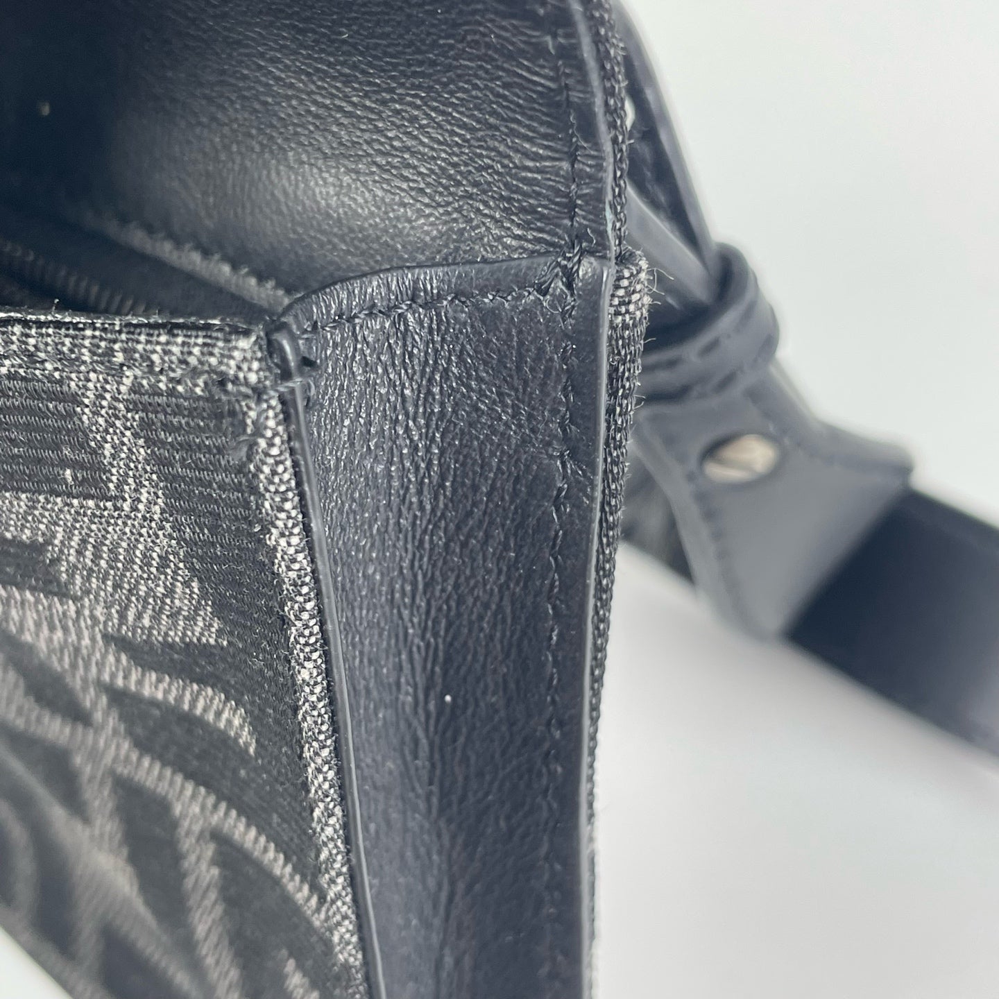 Fendi Canvas Black Crossbody