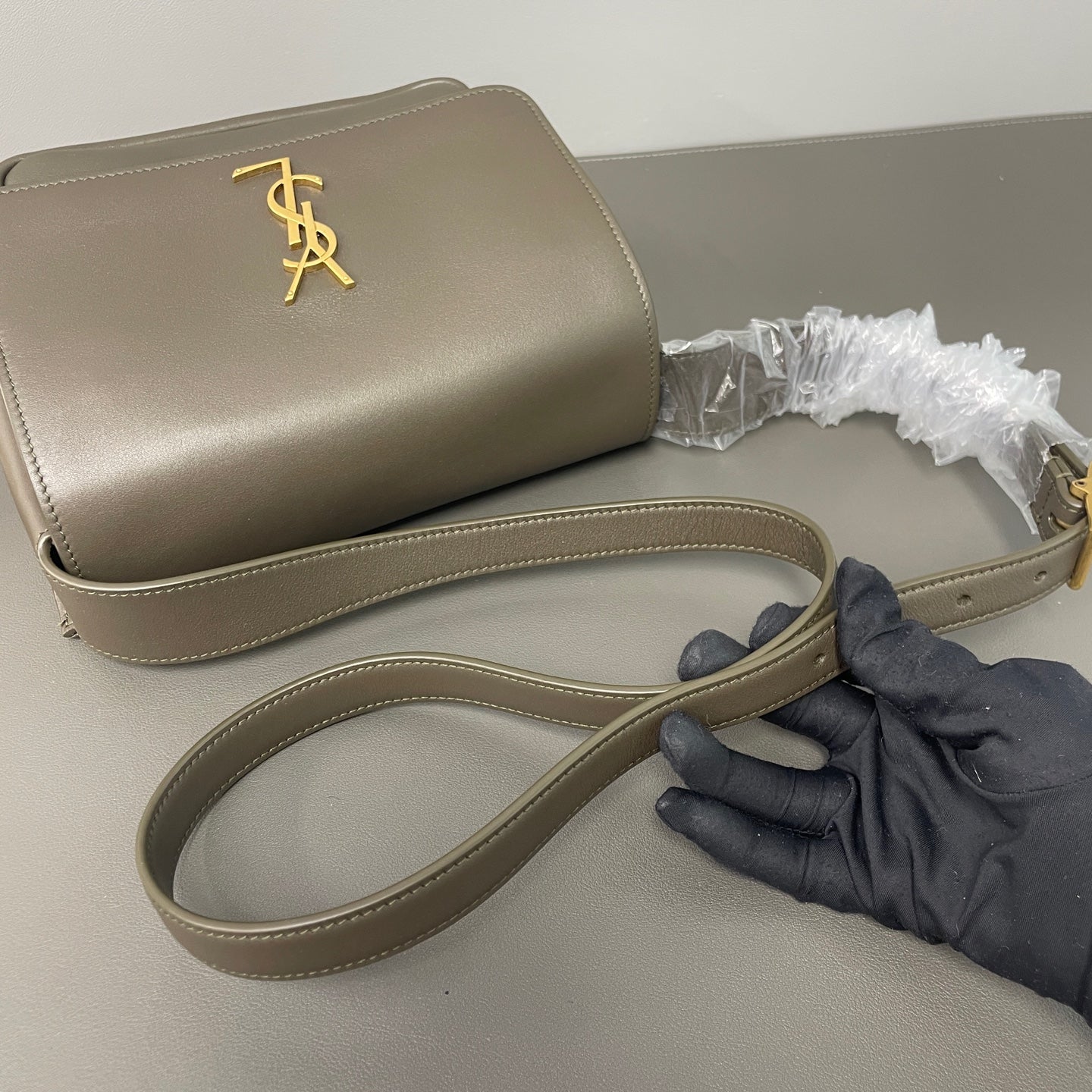 Saint laurent Green Shoulder Bag