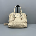 Prada White Satchel