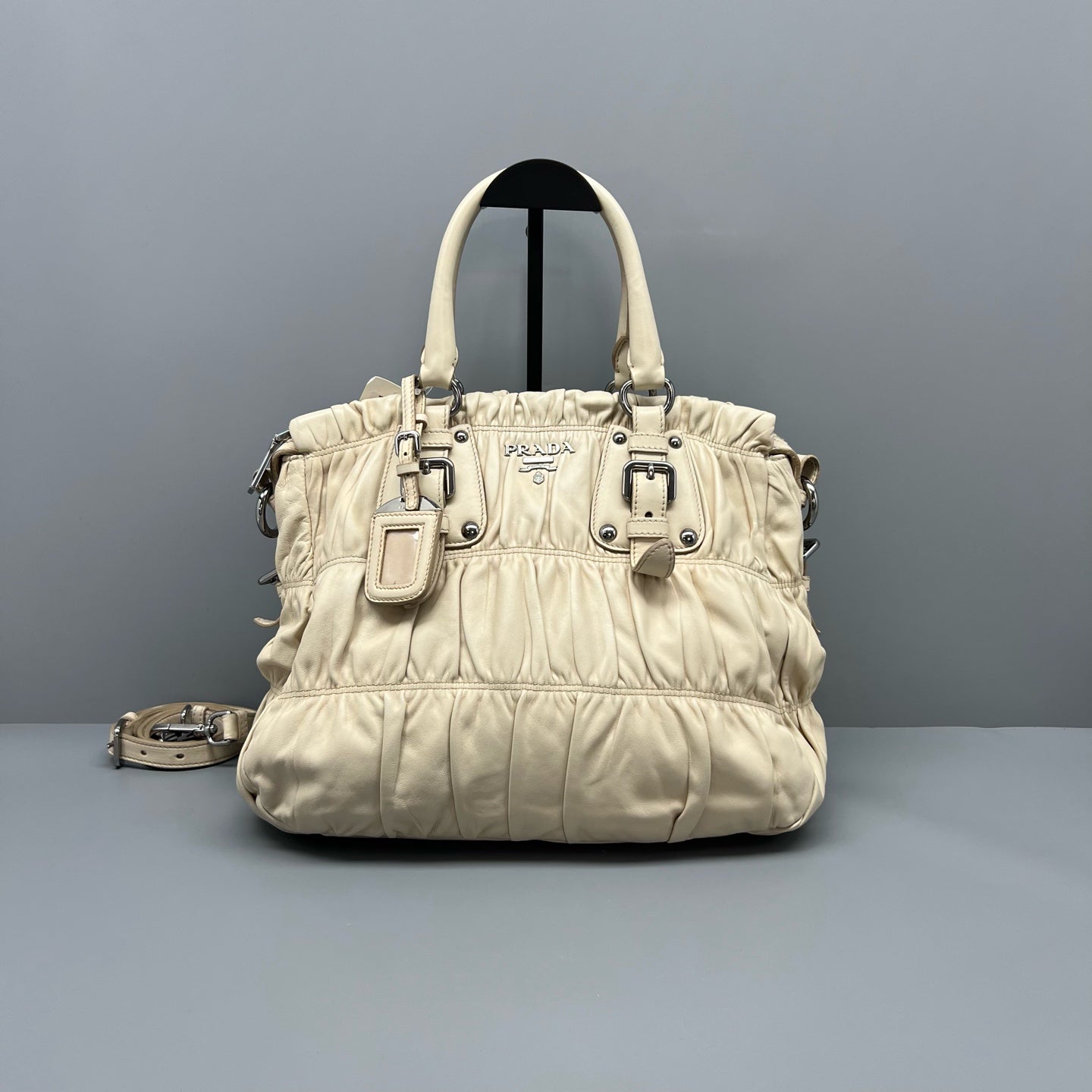 Prada White Satchel