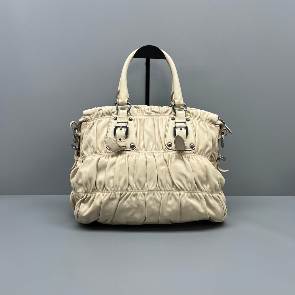 Prada White Satchel