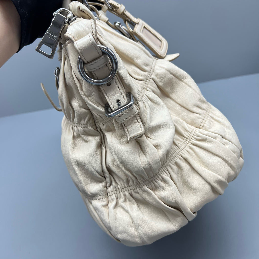 Prada White Satchel
