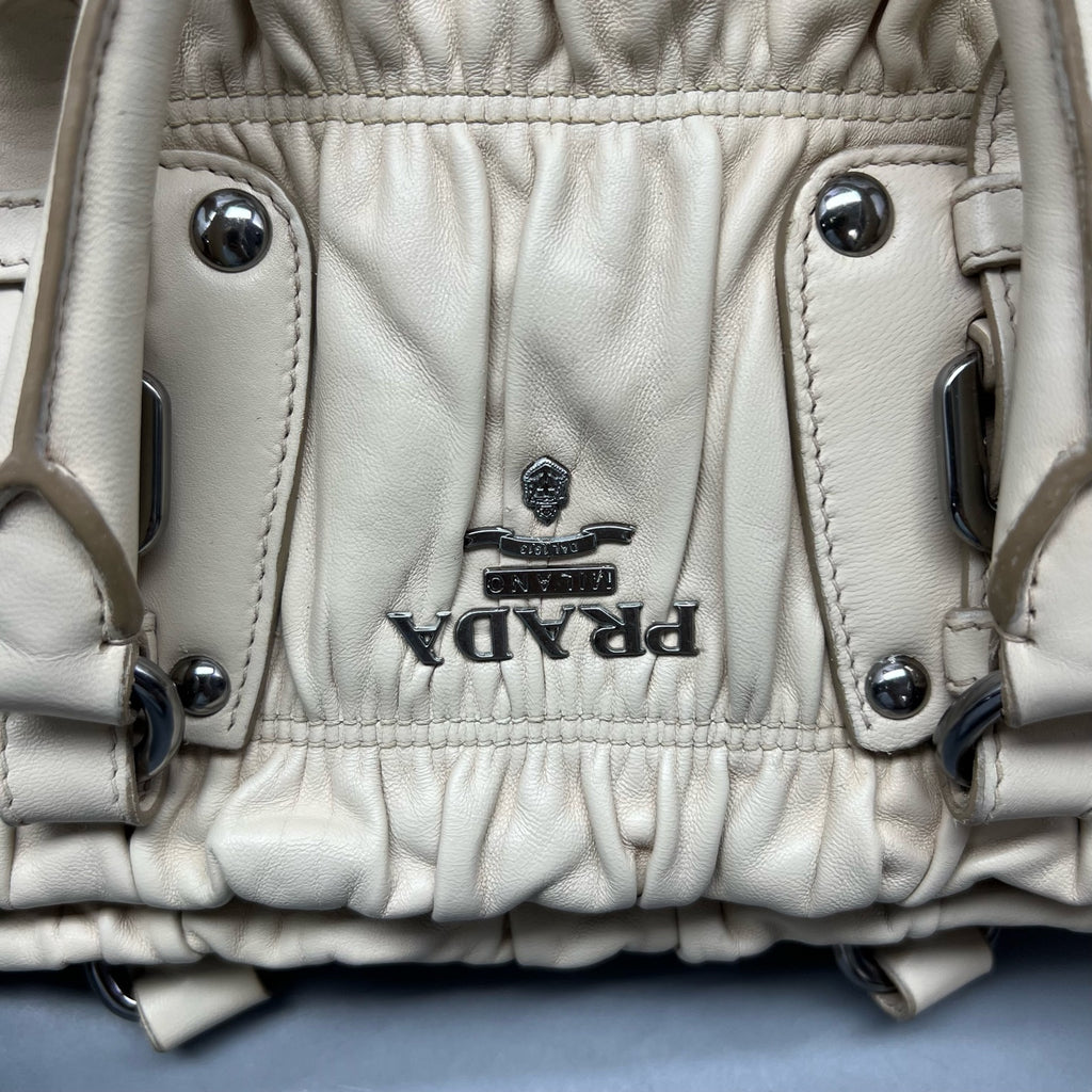 Prada White Satchel