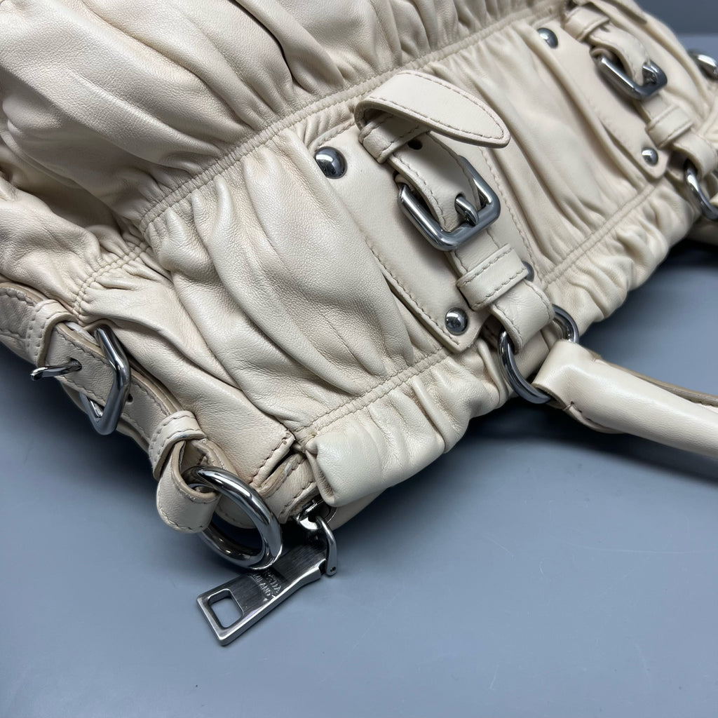 Prada White Satchel