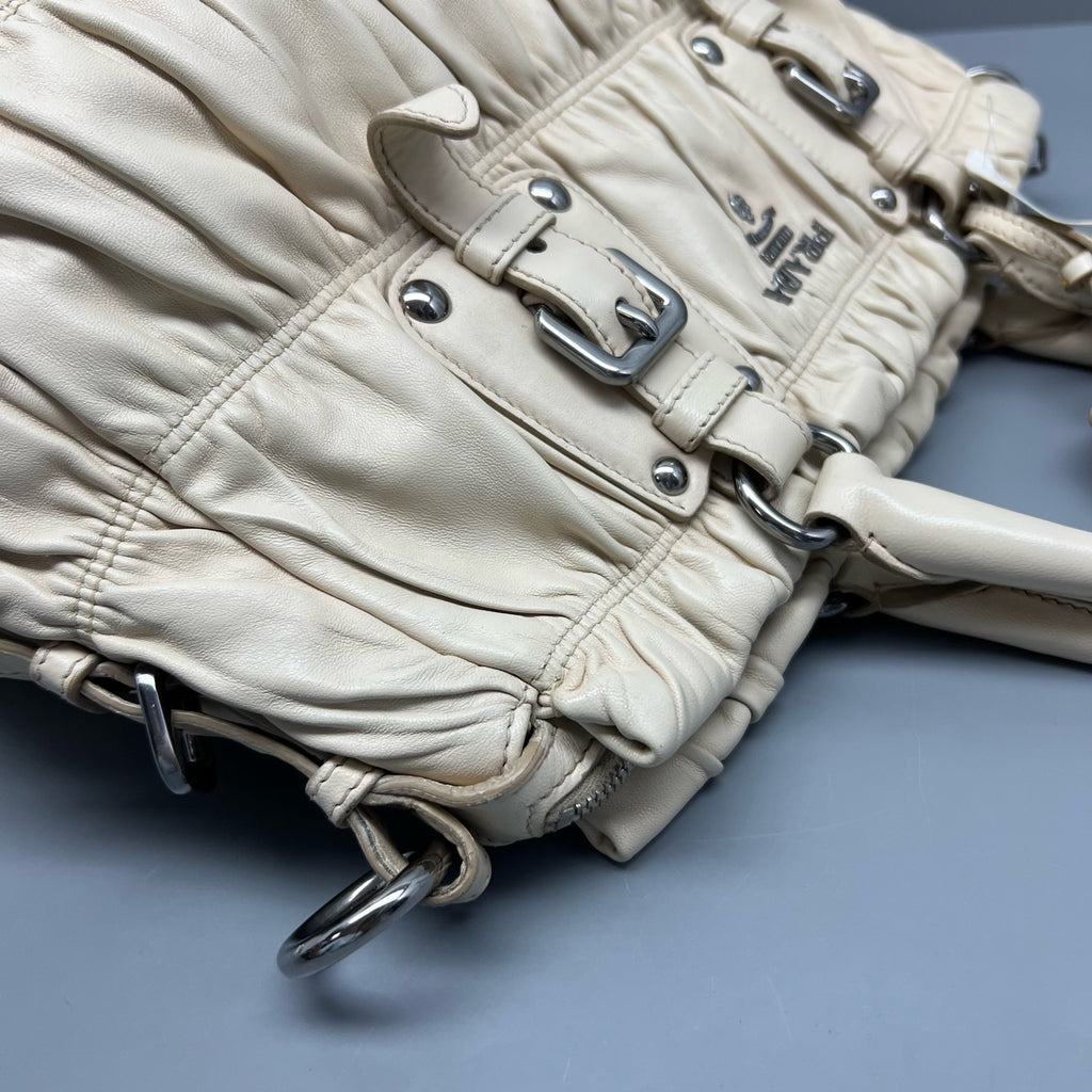 Prada White Satchel