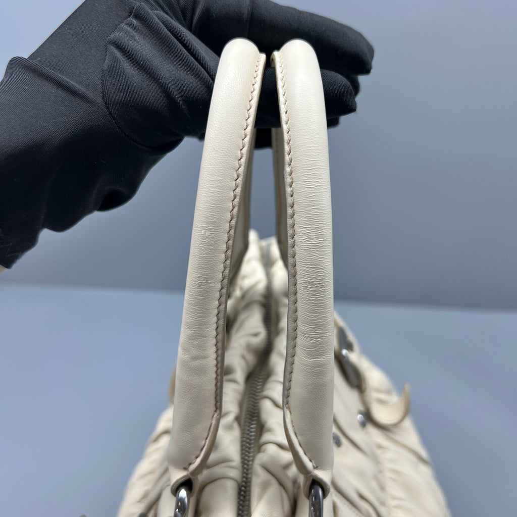 Prada White Satchel