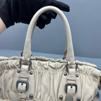 Prada White Satchel