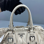 Prada White Satchel