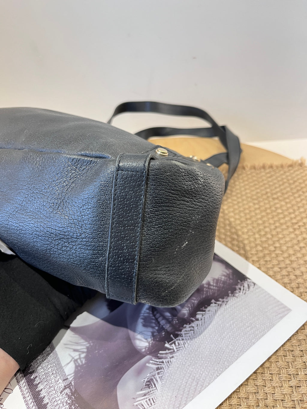 Gucci Leather Black Satchel