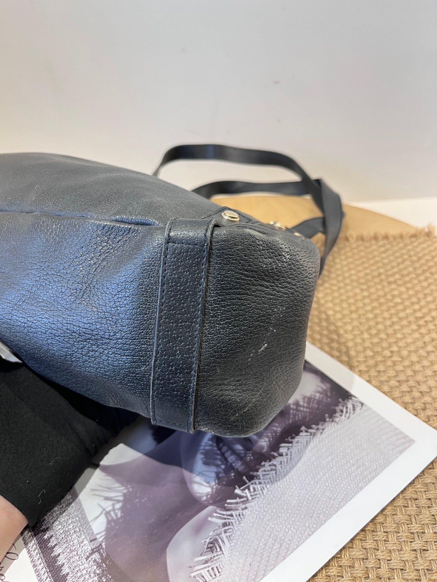 Gucci Leather Black Satchel