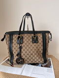 Gucci Leather Green Tote