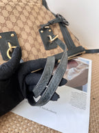 Gucci Leather Green Tote