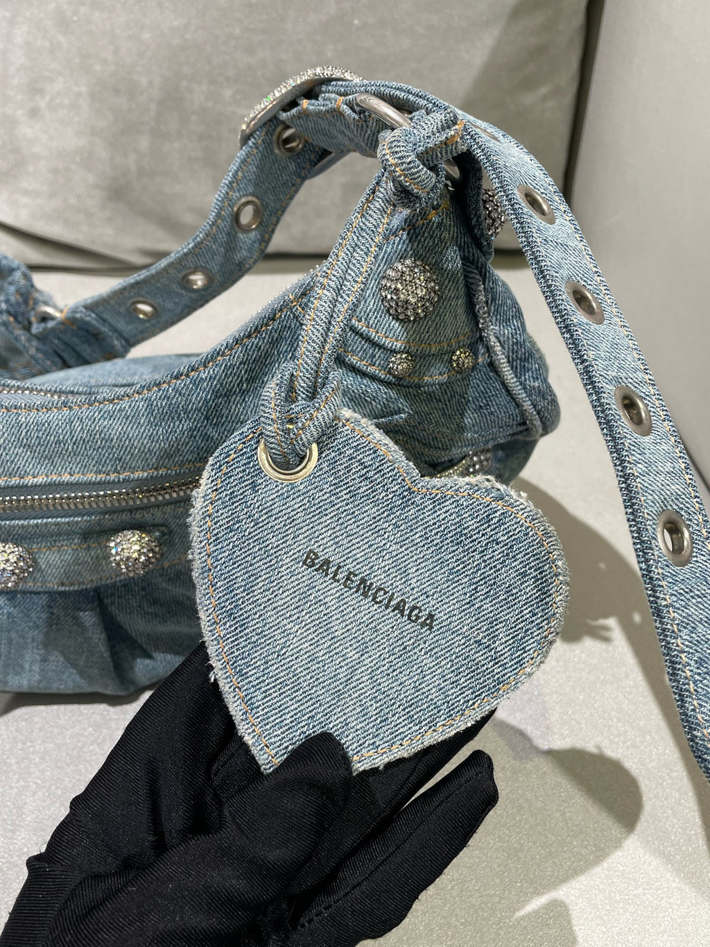 Balenciaga LE CAGOLE Blue 6713072109U4715