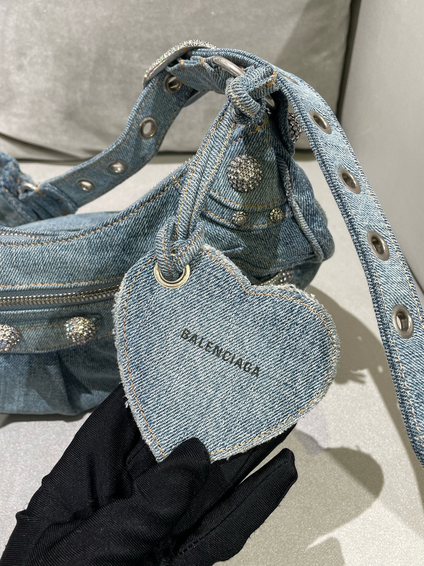 Balenciaga LE CAGOLE Blue 6713072109U4715