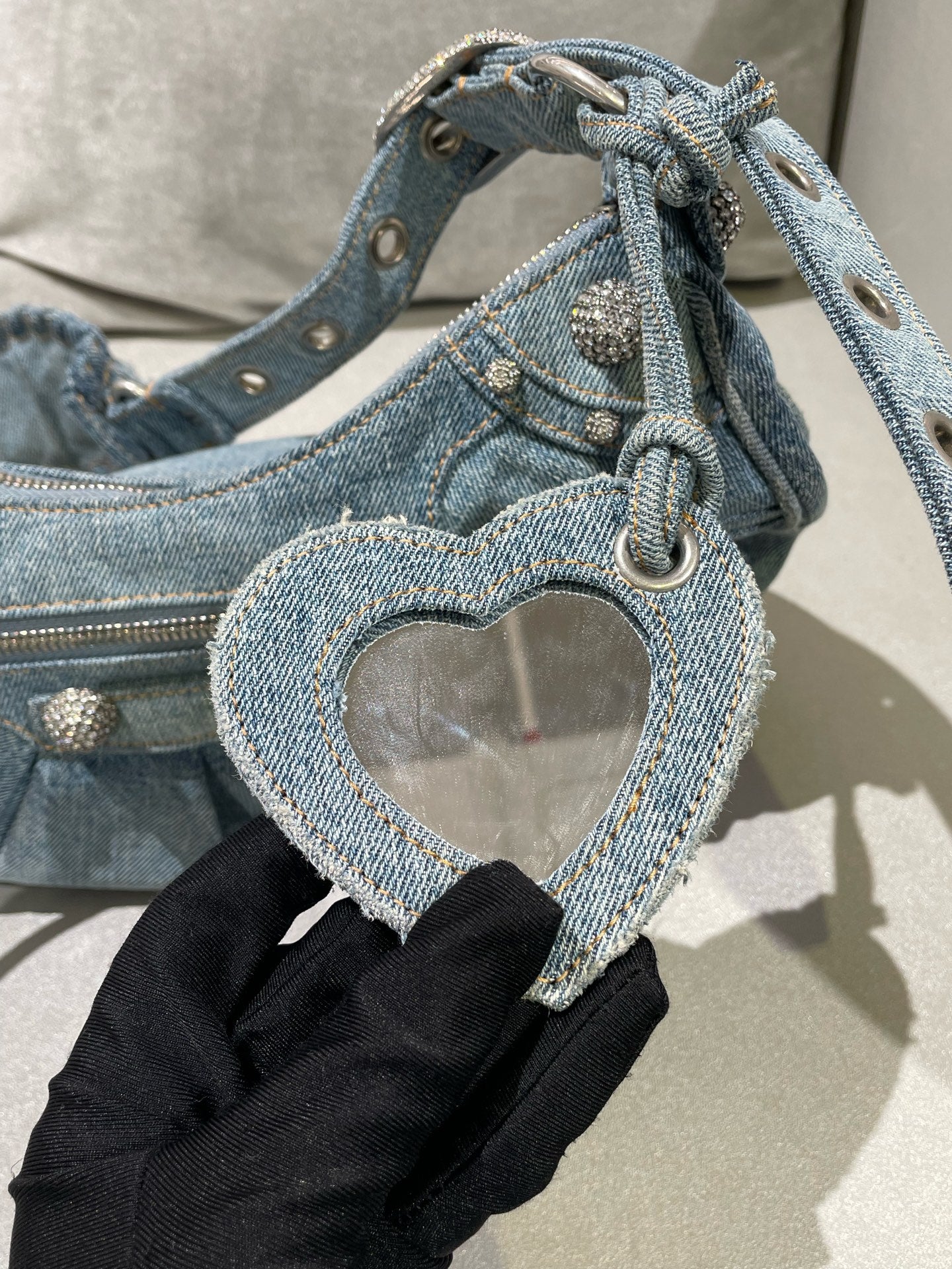 Balenciaga LE CAGOLE Blue 6713072109U4715