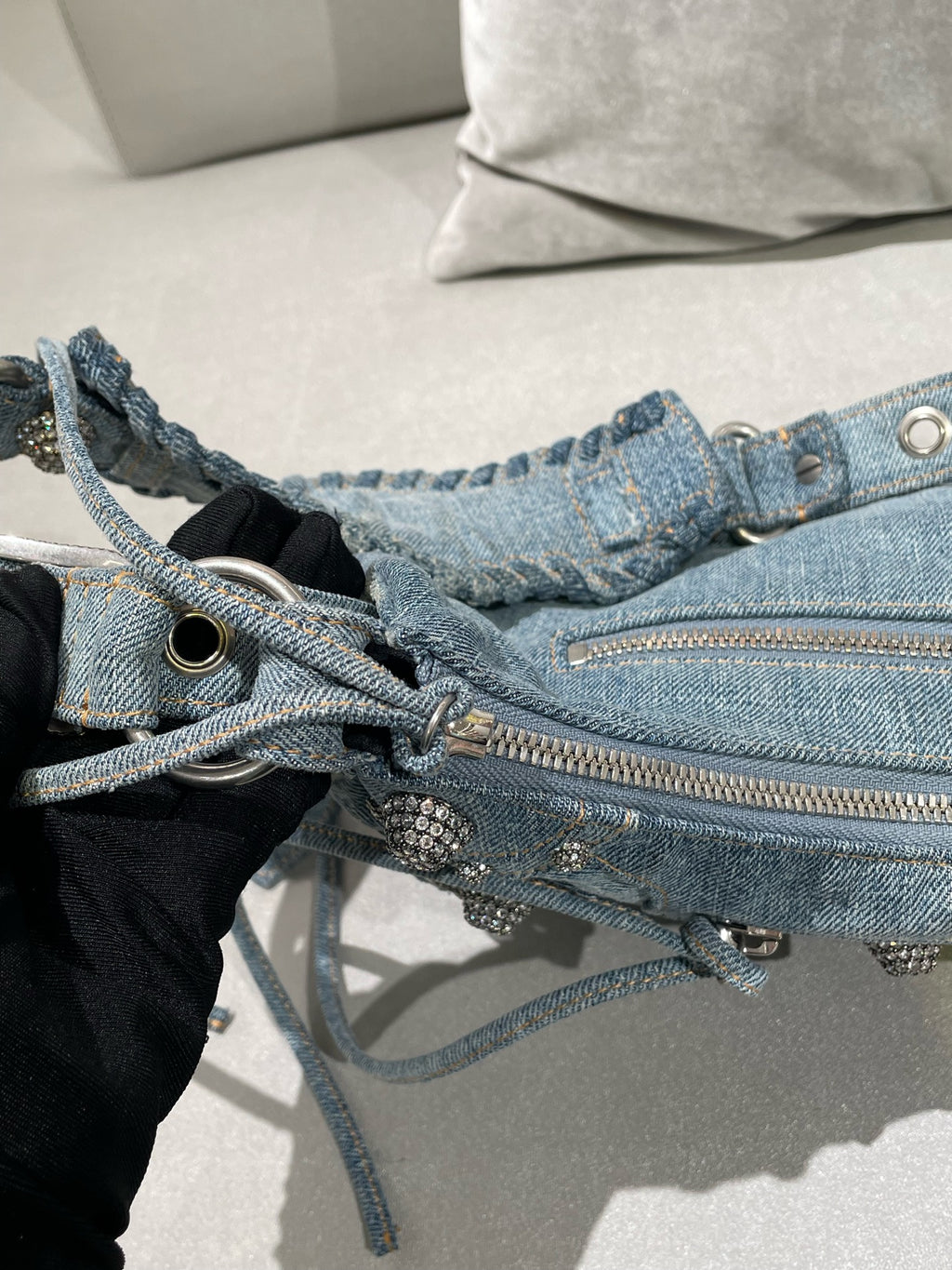 Balenciaga LE CAGOLE Blue 6713072109U4715