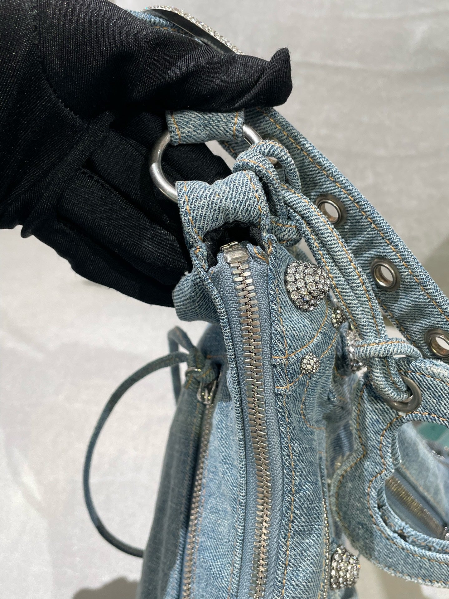 Balenciaga LE CAGOLE Blue 6713072109U4715