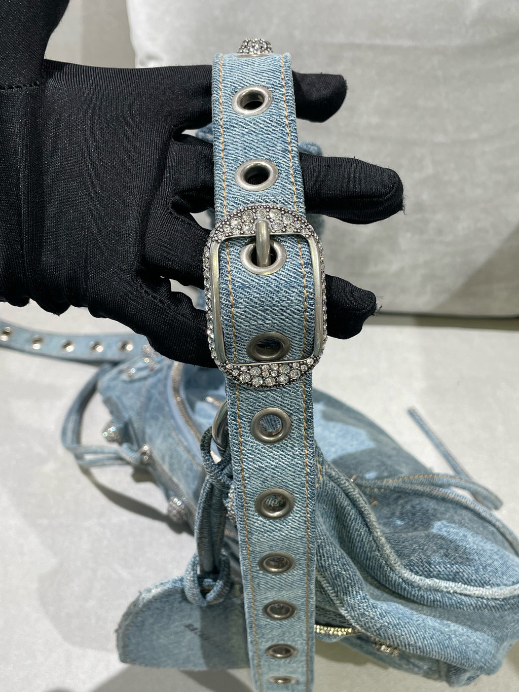 Balenciaga LE CAGOLE Blue 6713072109U4715