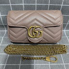 Gucci [New] GGMarmont Collection Extra-Mini Handbag Leather 476433DTDHD1523