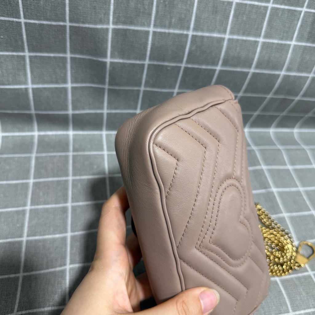 Gucci [New] GGMarmont Collection Extra-Mini Handbag Leather 476433DTDHD1523