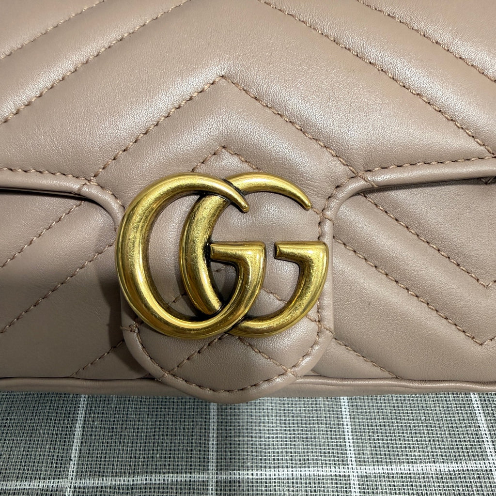 Gucci [New] GGMarmont Collection Extra-Mini Handbag Leather 476433DTDHD1523