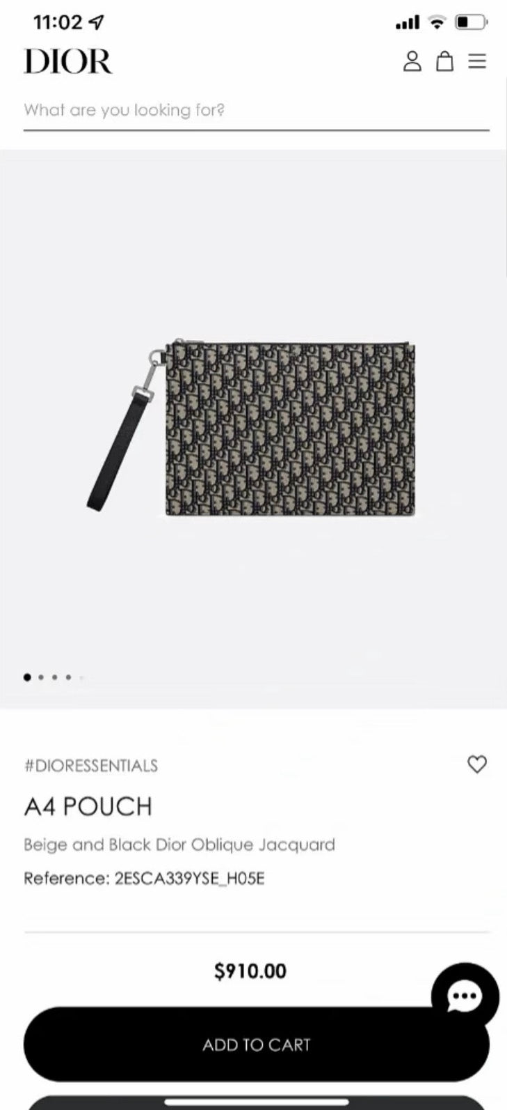 Dior Clutch