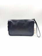 Coach Leather Blue Messenger Bag